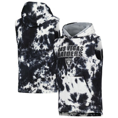 Las Vegas Raiders MSX by Michael Strahan Resistance Sleeveless Pullover Hoodie Black | NFL