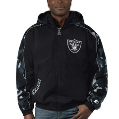 Las Vegas Raiders Starter Thursday Night Gridiron Full-Zip Hoodie Black | NFL