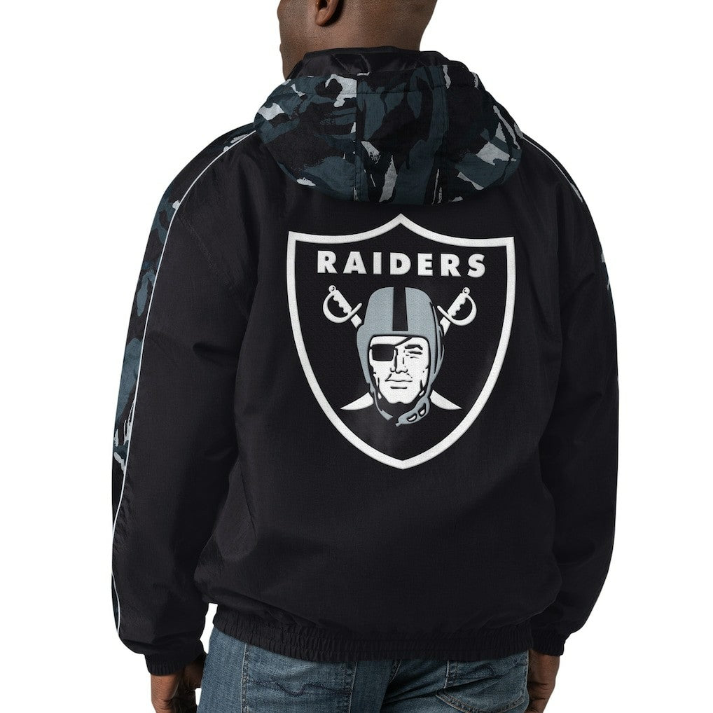 Las Vegas Raiders Starter Thursday Night Gridiron Full-Zip Hoodie Black | NFL