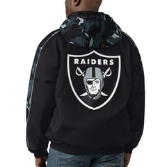 Las Vegas Raiders Starter Thursday Night Gridiron Full-Zip Hoodie Black | NFL