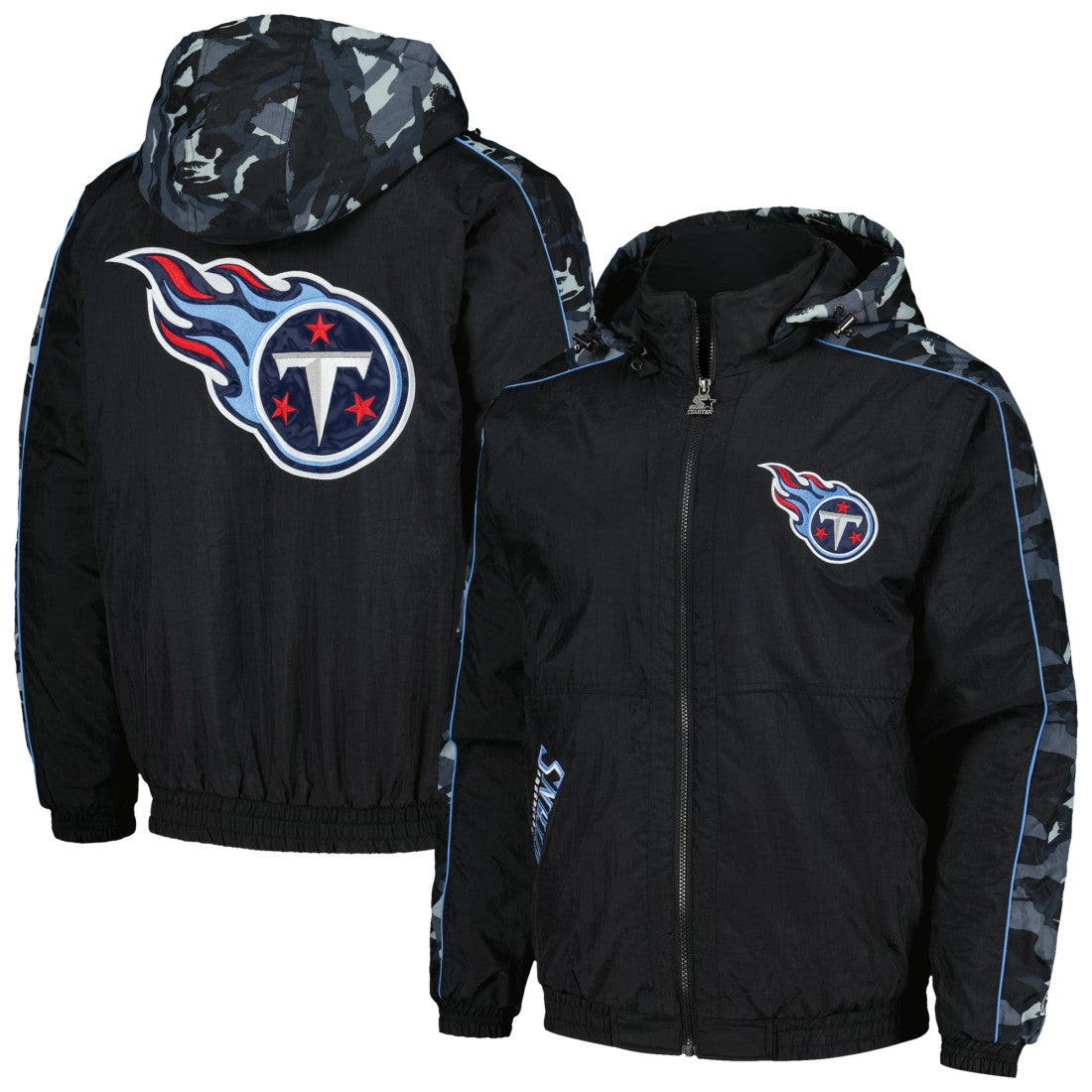 Tennessee Titans Starter Thursday Night Gridiron Full-Zip Hoodie Black | NFL