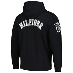 Las Vegas Raiders Tommy Hilfiger Morgan Long Sleeve Hoodie T-Shirt Black | NFL