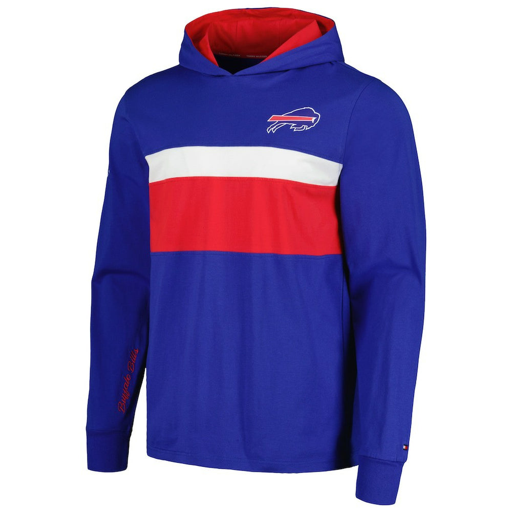 Buffalo Bills Tommy Hilfiger Morgan Long Sleeve Hoodie T-Shirt Royal | NFL