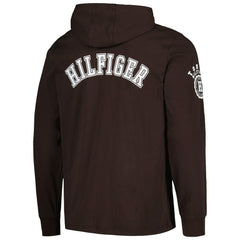 Cleveland Browns Tommy Hilfiger Morgan Long Sleeve Hoodie T-Shirt Brown | NFL