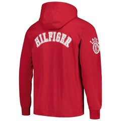 Arizona Cardinals Tommy Hilfiger Morgan Long Sleeve Hoodie T-Shirt Cardinal | NFL
