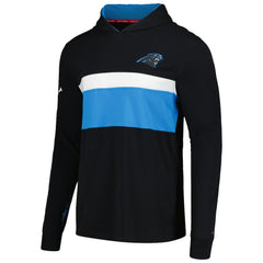 Carolina Panthers Tommy Hilfiger Morgan Long Sleeve Hoodie T-Shirt Black | NFL