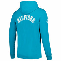 Miami Dolphins Tommy Hilfiger Morgan Long Sleeve Hoodie T-Shirt Aqua | NFL