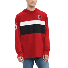 Atlanta Falcons Tommy Hilfiger Morgan Long Sleeve Hoodie T-Shirt Red | NFL