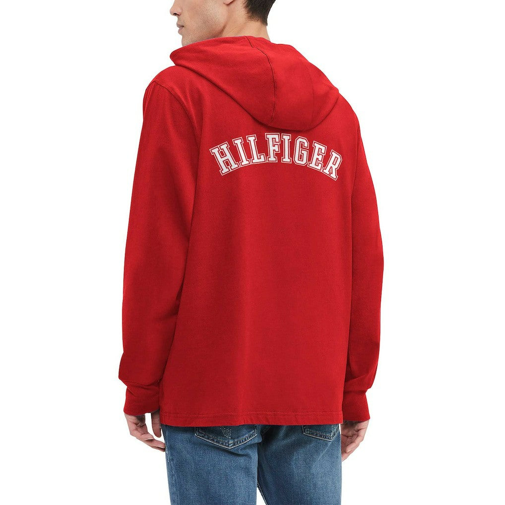 Atlanta Falcons Tommy Hilfiger Morgan Long Sleeve Hoodie T-Shirt Red | NFL