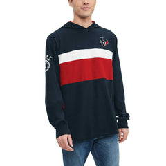 Houston Texans Tommy Hilfiger Morgan Long Sleeve Hoodie T-Shirt Navy | NFL
