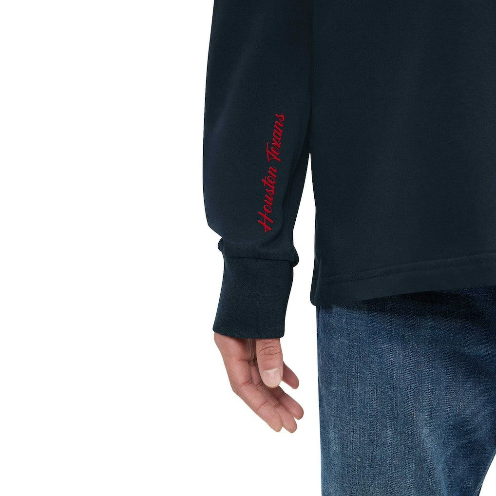 Houston Texans Tommy Hilfiger Morgan Long Sleeve Hoodie T-Shirt Navy | NFL