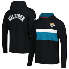 Jacksonville Jaguars Tommy Hilfiger Morgan Long Sleeve Hoodie T-Shirt Black | NFL
