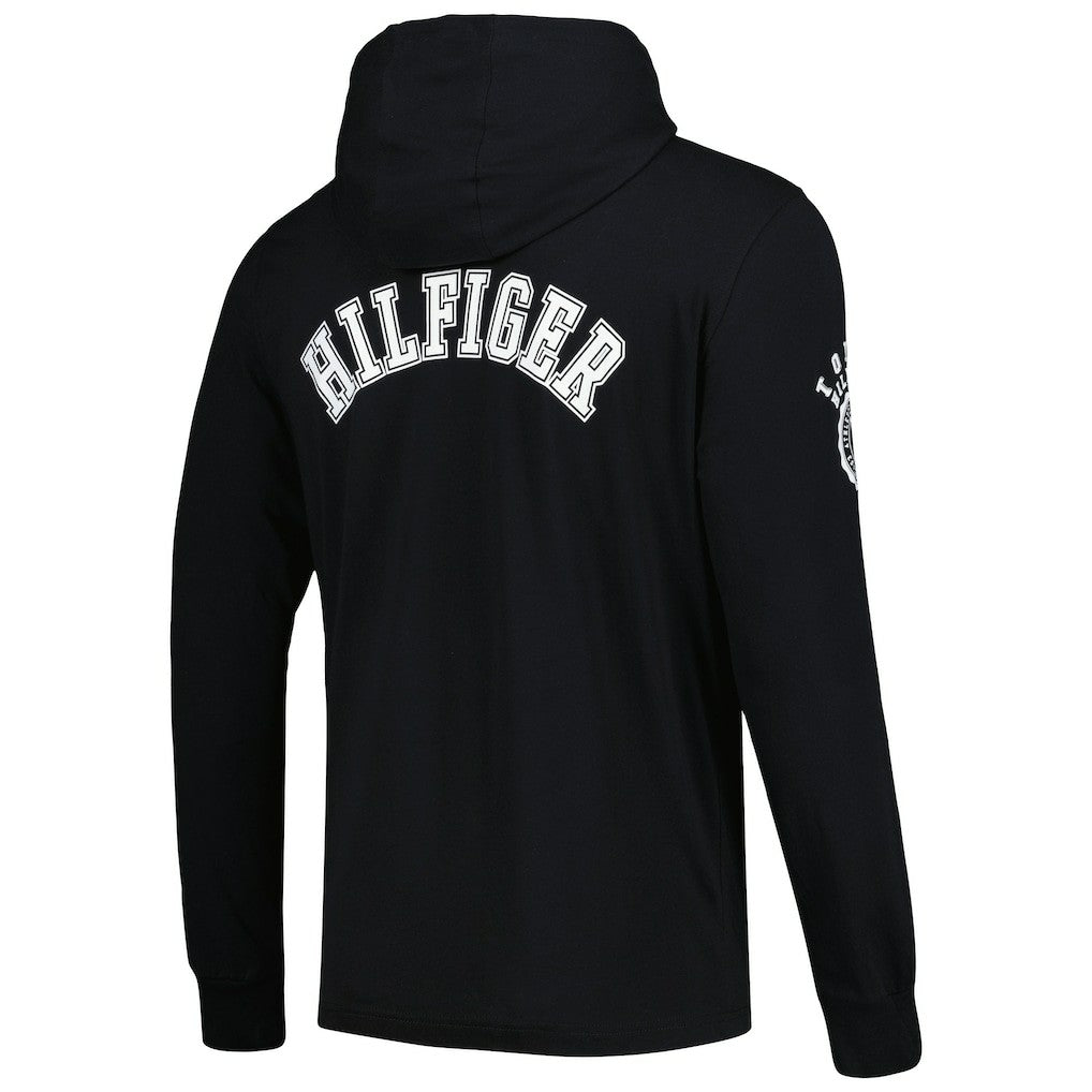 Jacksonville Jaguars Tommy Hilfiger Morgan Long Sleeve Hoodie T-Shirt Black | NFL