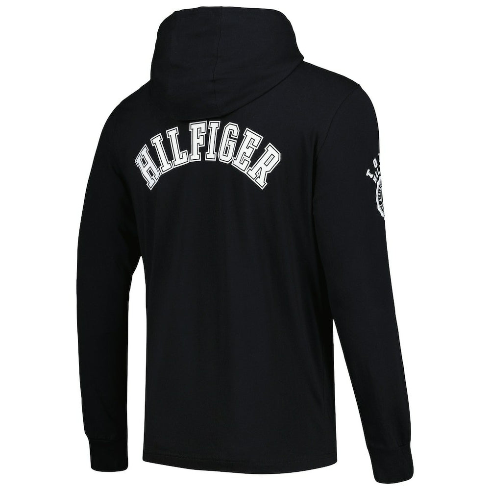 Jacksonville Jaguars Tommy Hilfiger Morgan Long Sleeve Hoodie T-Shirt Black | NFL