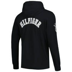 Jacksonville Jaguars Tommy Hilfiger Morgan Long Sleeve Hoodie T-Shirt Black | NFL