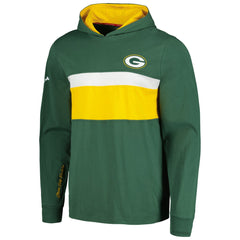 Green Bay Packers Tommy Hilfiger Morgan Long Sleeve Hoodie T-Shirt Green | NFL