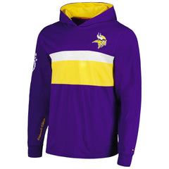Minnesota Vikings Tommy Hilfiger Morgan Long Sleeve Hoodie T-Shirt Purple | NFL