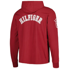 Washington Commanders Tommy Hilfiger Morgan Long Sleeve Hoodie T-Shirt Burgundy | NFL