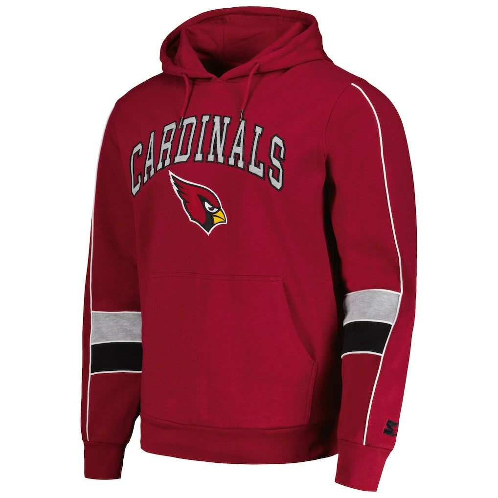 Arizona Cardinals Starter Captain Pullover Hoodie Cardinal | NFL