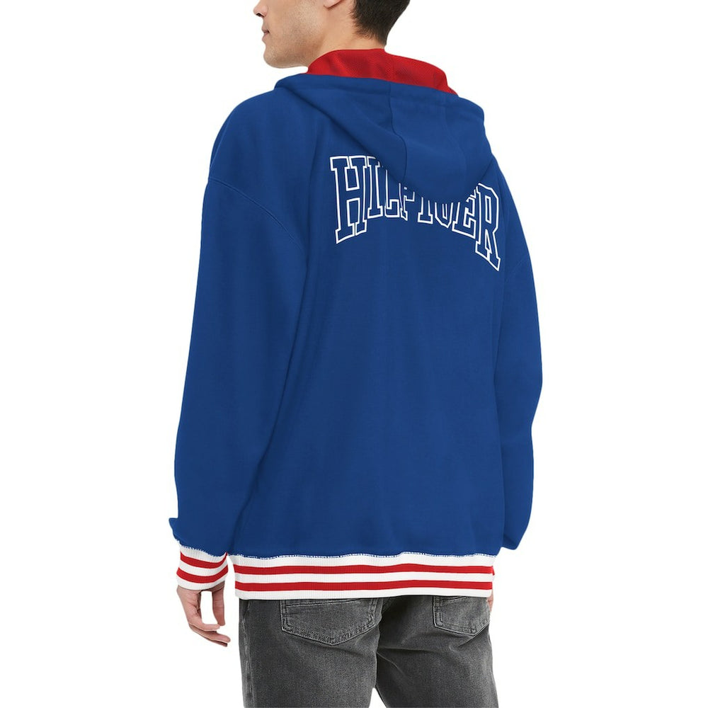 Buffalo Bills Tommy Hilfiger Aaron Quarter-Zip Hoodie Royal | NFL
