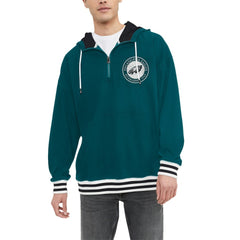 Philadelphia Eagles Tommy Hilfiger Midnight Aaron Quarter-Zip Hoodie Green | NFL