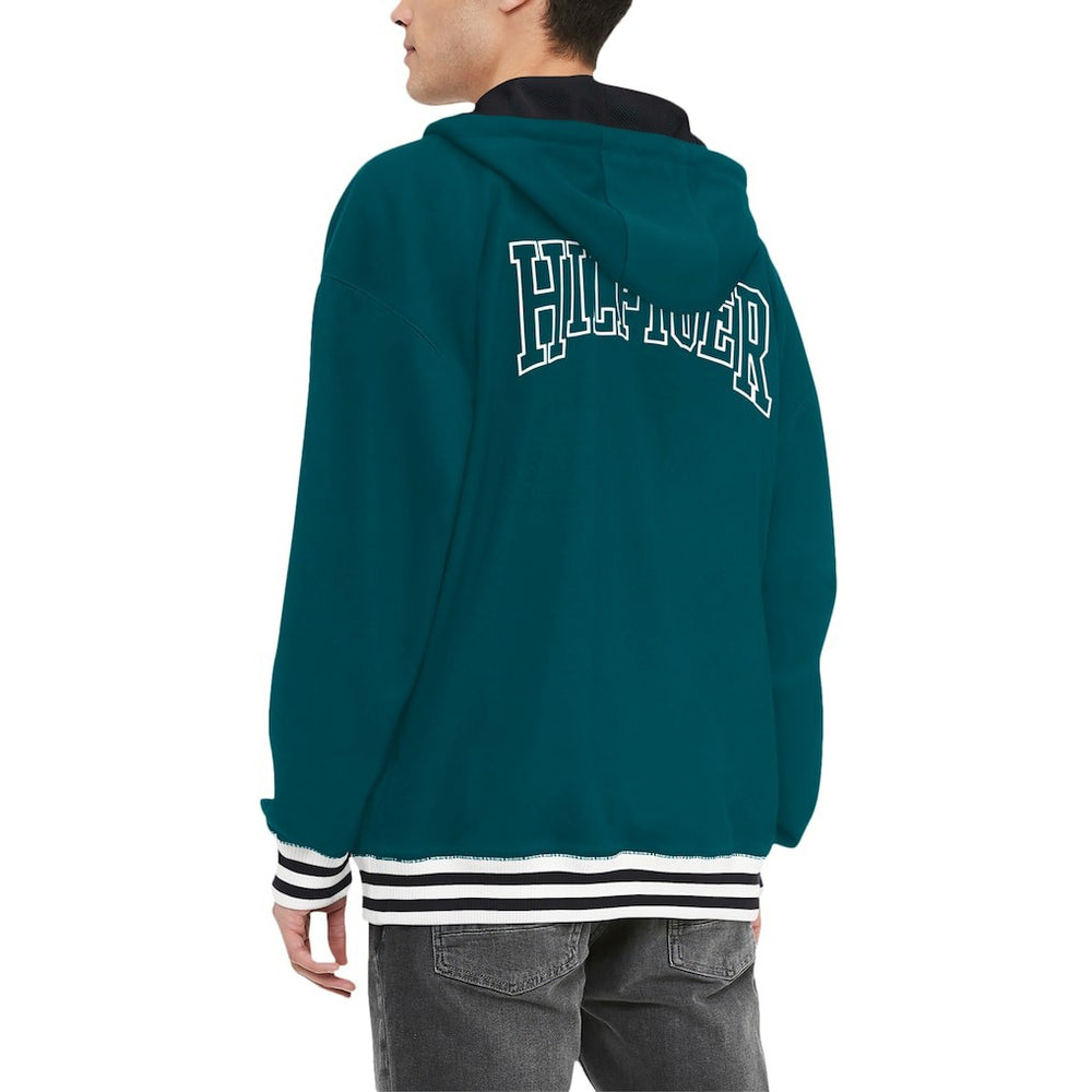 Philadelphia Eagles Tommy Hilfiger Midnight Aaron Quarter-Zip Hoodie Green | NFL