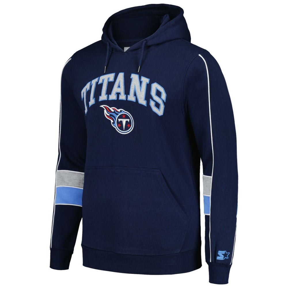 Tennessee Titans Starter Captain Pullover Hoodie Navy | NFL