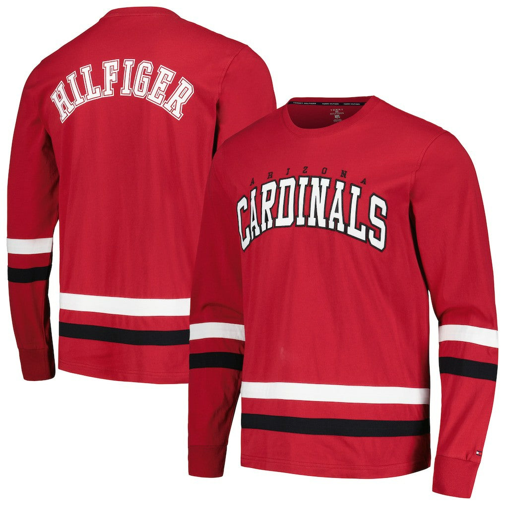 Arizona Cardinals Tommy Hilfiger Nolan Long Sleeve T-Shirt Cardinal/Black | NFL