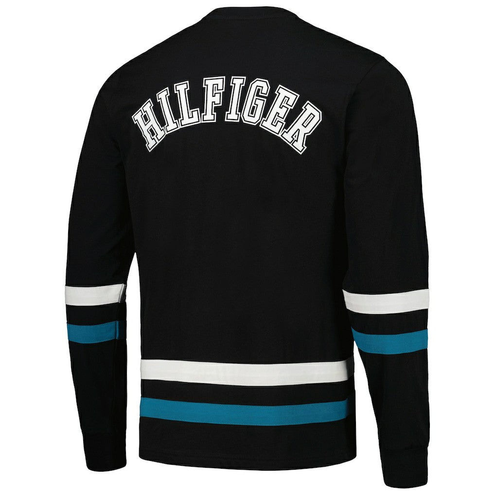 Jacksonville Jaguars Tommy Hilfiger Nolan Long Sleeve T-Shirt Black/Teal | NFL
