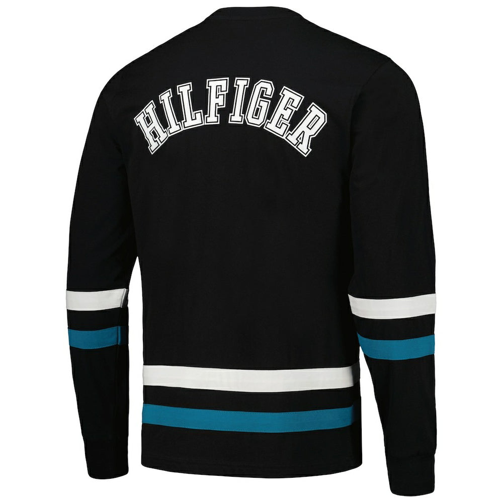 Jacksonville Jaguars Tommy Hilfiger Nolan Long Sleeve T-Shirt Black/Teal | NFL