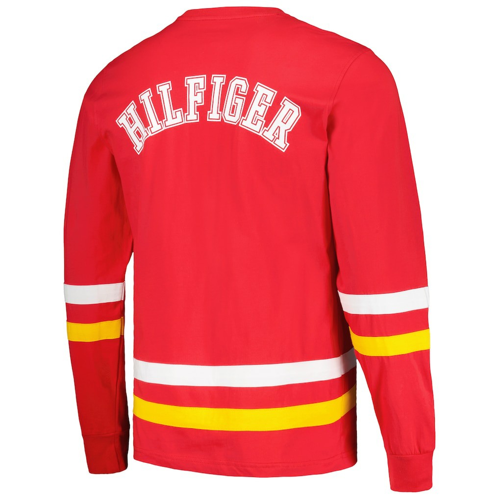 Kansas City Chiefs Tommy Hilfiger Nolan Long Sleeve T-Shirt Red/Gold | NFL
