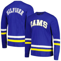 Los Angeles Rams Tommy Hilfiger Nolan Long Sleeve T-Shirt Royal/Gold | NFL