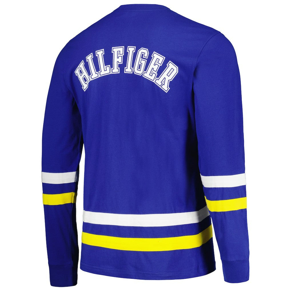 Los Angeles Rams Tommy Hilfiger Nolan Long Sleeve T-Shirt Royal/Gold | NFL