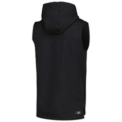 Las Vegas Raiders MSX by Michael Strahan Marathon Sleeveless Pullover Hoodie Black | NFL