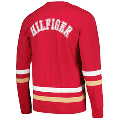 San Francisco 49ers Tommy Hilfiger Nolan Long Sleeve T-Shirt Red/Gold | NFL