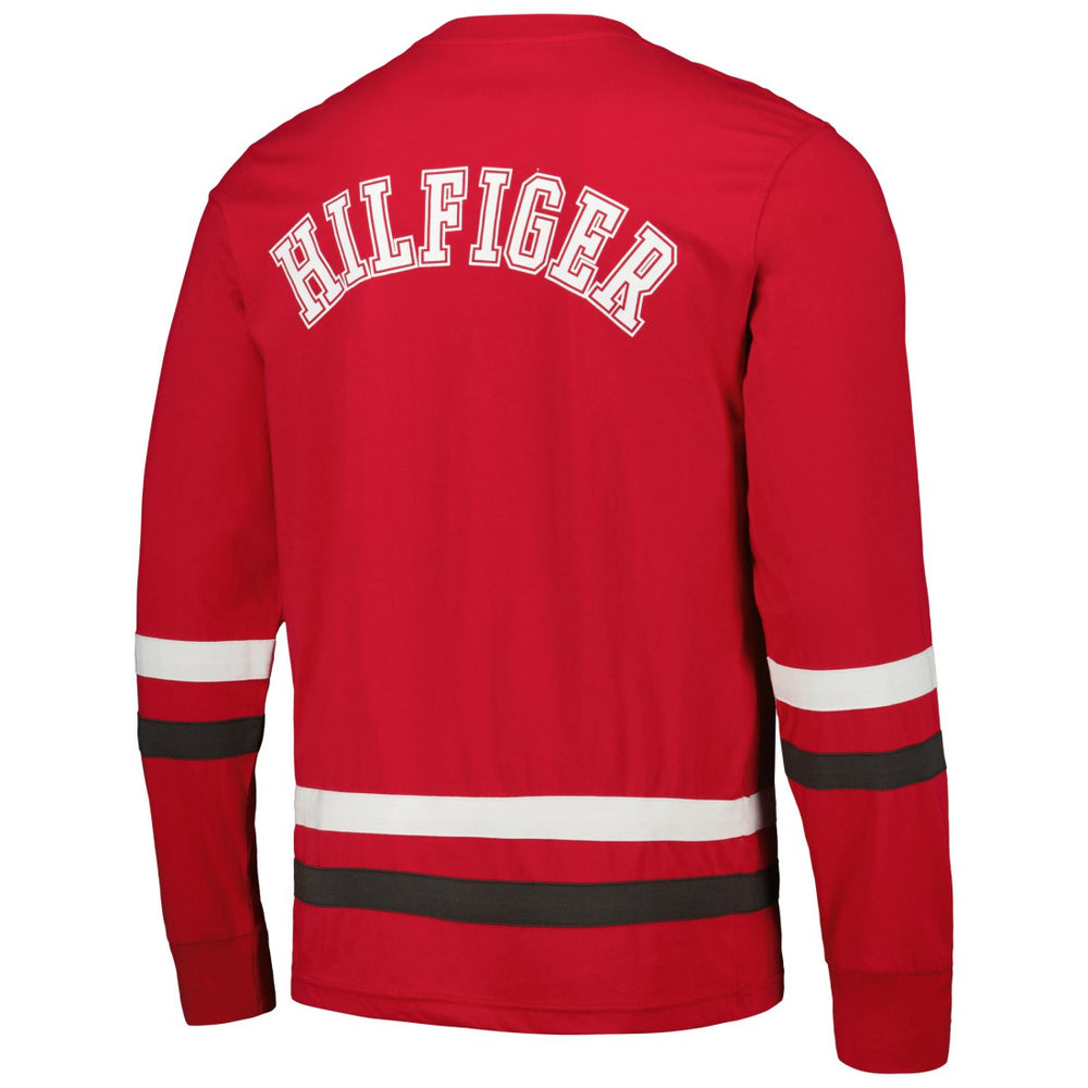 Tampa Bay Buccaneers Tommy Hilfiger Nolan Long Sleeve T-Shirt Red/Pewter | NFL