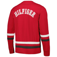 Tampa Bay Buccaneers Tommy Hilfiger Nolan Long Sleeve T-Shirt Red/Pewter | NFL