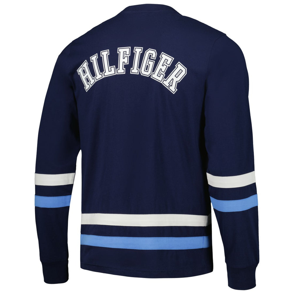 Tennessee Titans Tommy Hilfiger Nolan Long Sleeve T-Shirt Navy/Light Blue | NFL