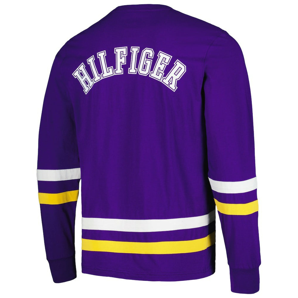 Minnesota Vikings Tommy Hilfiger Nolan Long Sleeve T-Shirt Purple/Gold | NFL