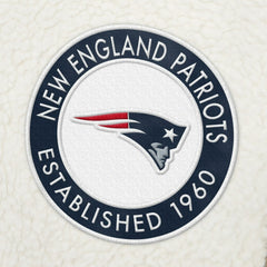 New England Patriots Tommy Hilfiger Jordan Sherpa Quarter-Zip Sweatshirt Cream | NFL