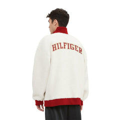 San Francisco 49ers Tommy Hilfiger Jordan Sherpa Quarter-Zip Sweatshirt Cream | NFL