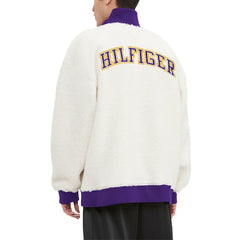 Minnesota Vikings Tommy Hilfiger Jordan Sherpa Quarter-Zip Sweatshirt Cream | NFL