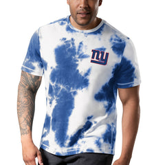 New York Giants MSX by Michael Strahan Freestyle Tie-Dye T-Shirt Royal | NFL