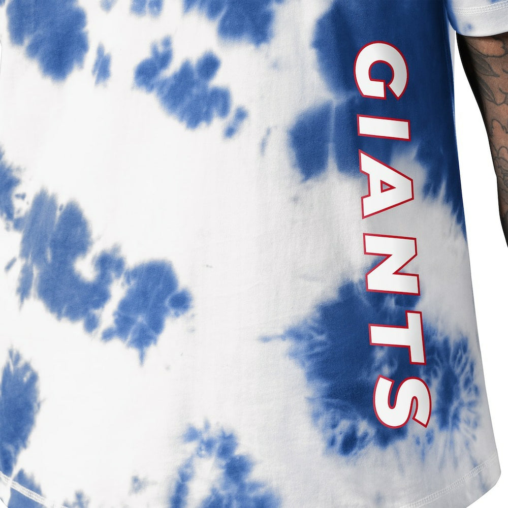 New York Giants MSX by Michael Strahan Freestyle Tie-Dye T-Shirt Royal | NFL
