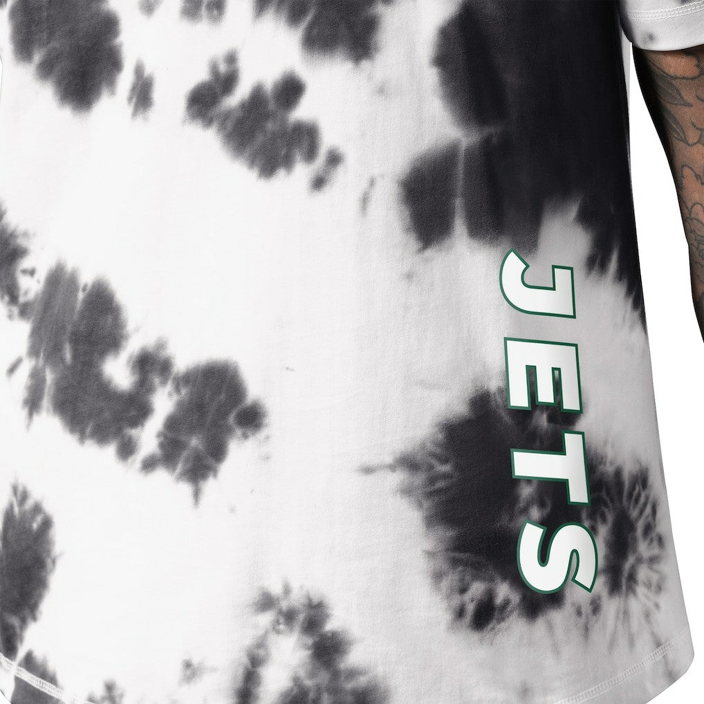 New York Jets MSX by Michael Strahan Freestyle Tie-Dye T-Shirt Black | NFL