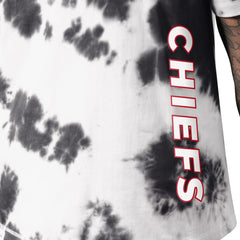 Kansas City Chiefs MSX by Michael Strahan Freestyle Tie-Dye T-Shirt Black | NFL