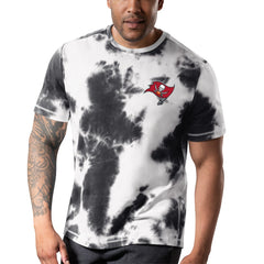 Tampa Bay Buccaneers MSX by Michael Strahan Freestyle Tie-Dye T-Shirt Black | NFL