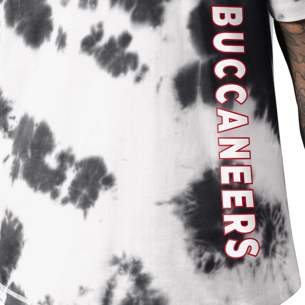 Tampa Bay Buccaneers MSX by Michael Strahan Freestyle Tie-Dye T-Shirt Black | NFL