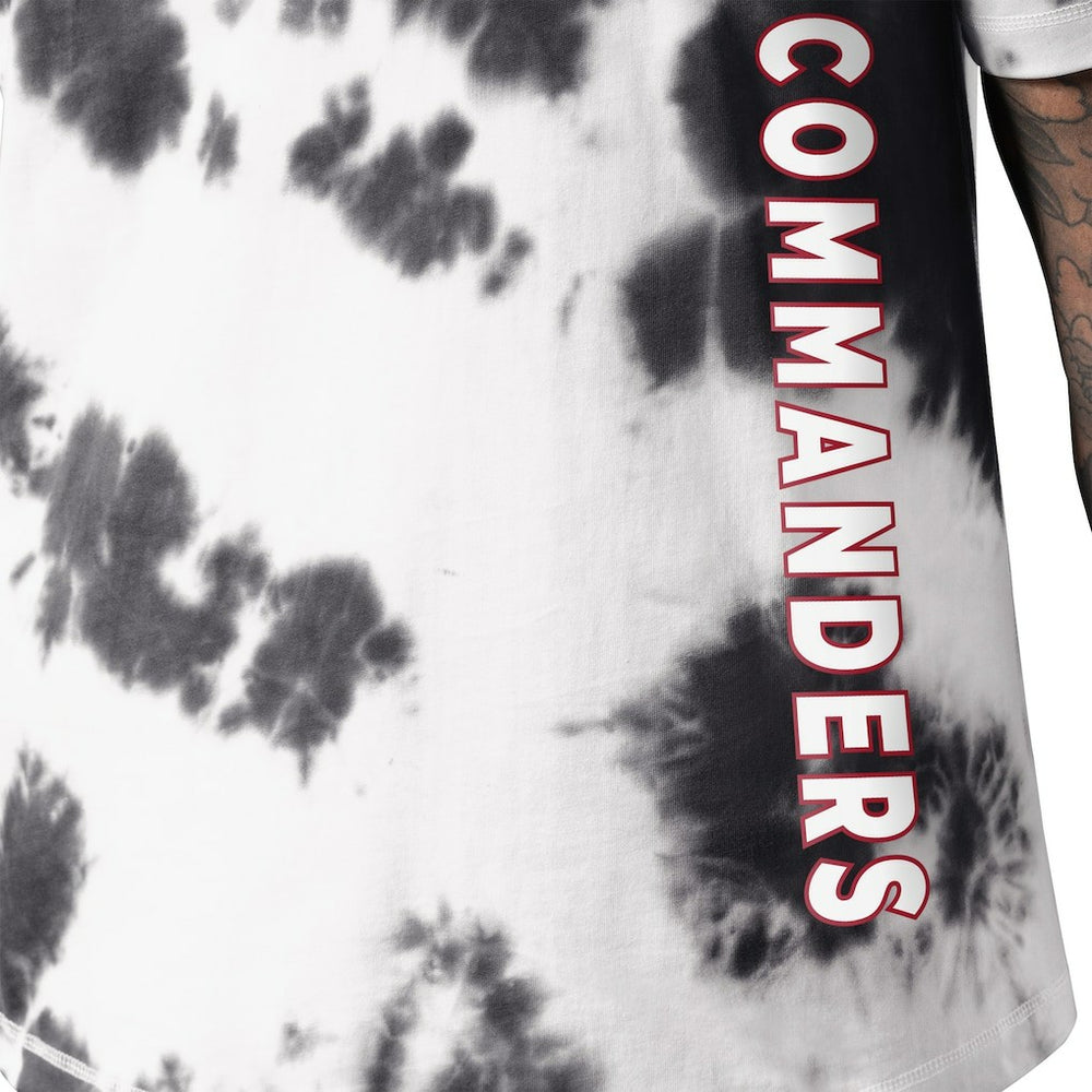 Washington Commanders MSX by Michael Strahan Freestyle Tie-Dye T-Shirt Black | NFL