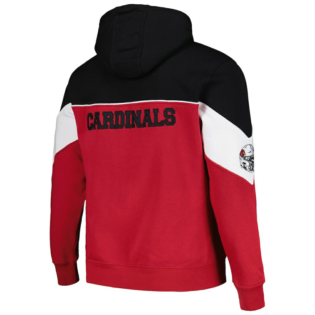 Arizona Cardinals Starter Running Back Full-Zip Hoodie Cardinal/Black | NFL